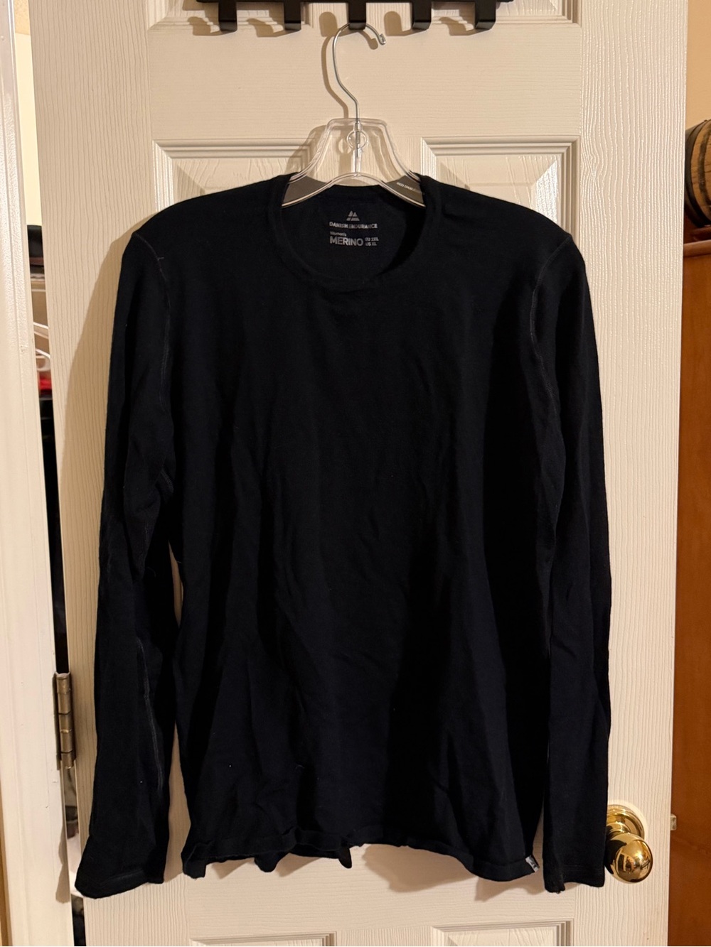 Danish Endurance Merino Wool Base Layer - Black